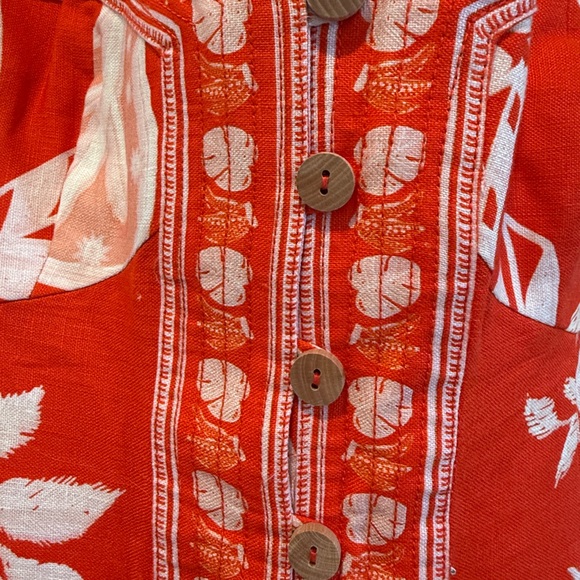 FARM Rio Monsteras Red Mini Dress - Picture 4 of 7